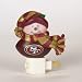 SAN FRANCISCO 49ERS NFL SNOWMAN NIGHT LIGHT (5)