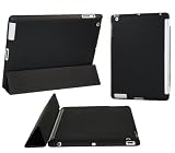 iTALKonline ProGel BLACK Back Cover Tough TPU Case / Skin for Apple iPad 2 2nd generation (Wi-Fi and Wi-Fi + 3G) 16GB 32GB 64GB works with GENUINE Apple iPad 2 Smart Cover