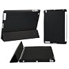 iTALKonline ProGel BLACK Back Cover Tough TPU Case / Skin for Apple iPad 2 (2011) 2nd generation iPad 3 "The New iPad Retina Display" (2012) 3rd Generation (Wi-Fi and Wi-Fi + 3G + 4G) 16GB 32GB 64GB works with GENUINE Apple iPad 2 Smart Cover