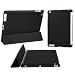 iTALKonline ProGel BLACK Back Cover MATTE Tough TPU Case / Skin for Apple iPad 3 3rd Generation "The New iPad" 2012 (Wi-Fi and Wi-Fi + 3G) 16GB 32GB 64GB works with GENUINE Apple iPad Smart Cover