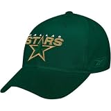 Reebok Dallas Stars Green Basic Logo Adjustable Hat