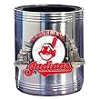 Cleveland Indians Stainless Steel Can Cooler - MLB Baseball Fan Shop Sports Team Merchandise