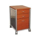 Filing Cabinet in Medium Cherry Finish By Leda Home Furnishing