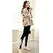 LOCOMO Women Girl Lace Crochet Floral Flower Pattern Pant Legging FFT153BLKWHT