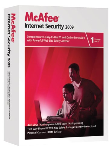McAfee Internet Security 2009 - 1 User (PC)