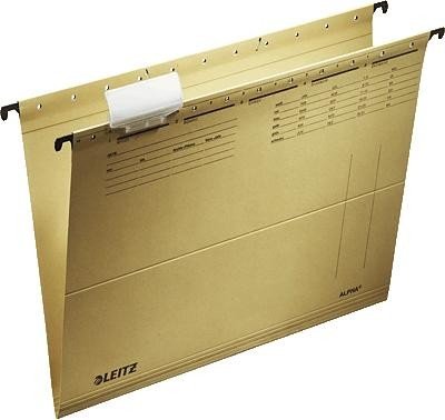 Leitz Hängemappe -Alpha-, seitlich offen, RC-Natronkarton 230g/qm