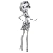 Monster High Skull Shores Black and White Frankie Stein Doll Limited Edition
