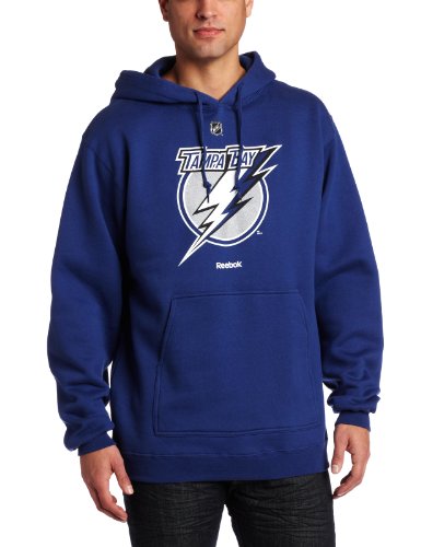 Tampa Bay Lightning Men's Blue NHL Pullover Hoody, X-Large