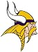 2010 Topps Minnesota Vikings Complete Team Set of 18 cards including Brett Favre, (2) Adrian Peterson, (2) Percy Harvin, Chris Cook Rookie, Everson Griffen Rookie, and more!