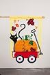 Regular Sized Flag Fall Little Red Wagon