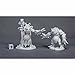 Reaper Miniatures Deep One Priest & ServitorÂ 77520 Bones Unpainted RPG Figure