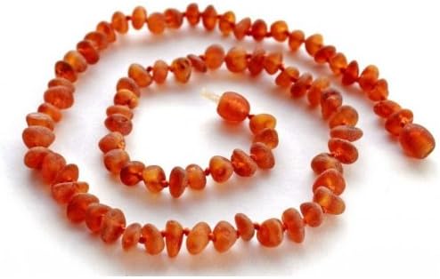 Bouncy Baby BoutiqueTM -AN47 - Adult Raw Cognac Baltic Amber HEALING Necklace