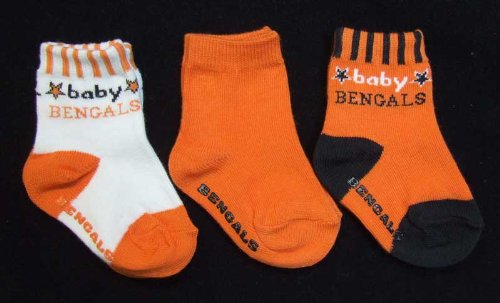 Cincinnati Bengals 3 Pack Booties