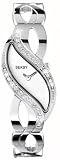 Seksy by Sekonda Ladies White Sparkle Dial Crystal Stone Set Bracelet Watch 4275