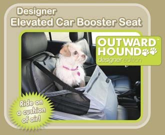 Childrens Toyshop  Pet Supplies : Outward Hound Elevated Dog Car Seat - SUPER SALE ITEM