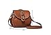 JOLLYCHIC Women's Vintage Small Crossbody Bag Coin Purse (Brown)