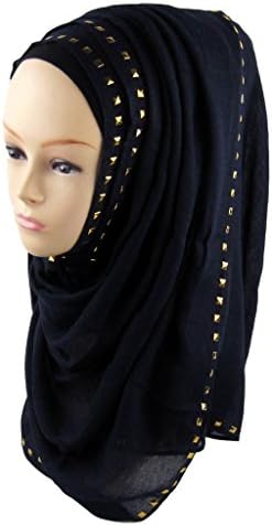 Women's Shawls Rivet Islamic Stud Hijabs