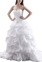 Taffeta Sleeveless Corset   Waistline Crystal Sweetheart Evening Dress 