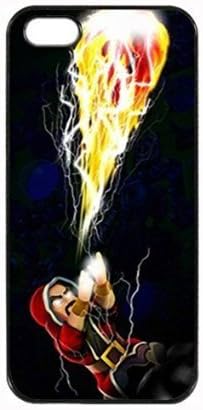 Clash of Clans Fire Custom Diy Unique Image Durable Rubber Silicone Case for Iphone 5/5s Case