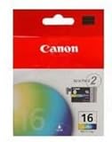 Canon Ink Cartridge Colour BCI-16C Pack of 2
