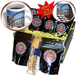 Coney Island - Coney Island Roller Coaster - Coffee Gift Baskets - Coffee Gift Basket by 3dRose LLC