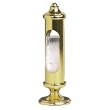 Weems & Plath Brass Stormglass Tabletop or Wall Mount in Black Gift Box