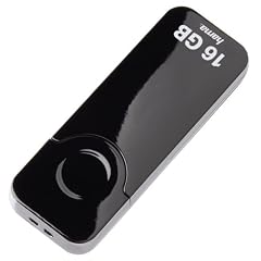 Hama HighSpeed FlashPen "Nizza", USB 2.0, 16GB Speicher Schwarz, 100X