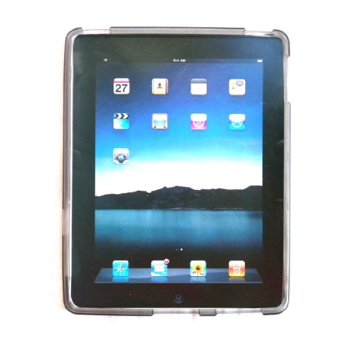Solide gris Couverture souple en gel protecteur pour ordinateur portable Tablet pour Apple iPad i-Pad