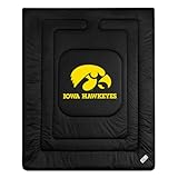 Iowa Hawkeyes NCAA "Locker Room Collection" Full or Queen Bed Comforter