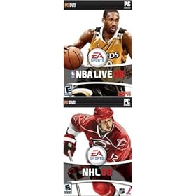 EA Sports 2 Pack: NBA Basketball Live 08 + NHL Hockey 2008