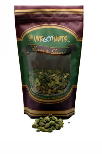 Pistachios Shelled Raw Unsalted, 2Lbs - We Got Nuts