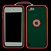 Bastex Heavy Duty Hybrid Case for Apple Ipod Touch 5 - Hot Pink Soft Silicone Cover Surrounded by Hard Teal Shell ***INCLUDES SCREEN PROTECTOR AND STYLUS***