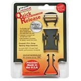 2 Pack Black Echo Quick Release Buckle Clip Chin Strap for Motorcycle Helmets by Echo Products