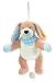 Steiff 238017 - Peluche Chien bonne nuit avec boîte à  musique Bleu (Import Allemagne)