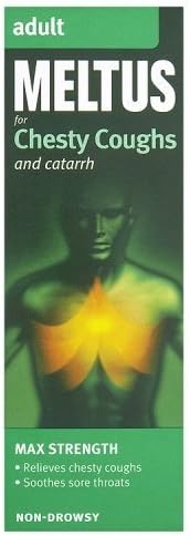 Meltus for Chesty Coughs and Catarrh Mixture Syrup Adult 100ml by Meltus