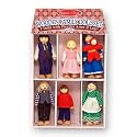 Melissa & Doug Wooden Family Doll Set