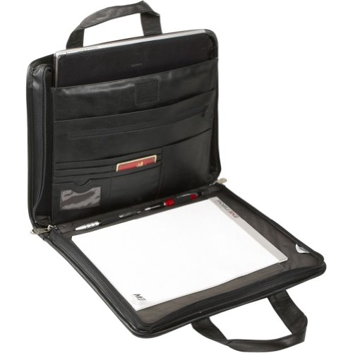 Mobile Edge MEPL01 Leather Portfolio with notepad Mobile Edge MEPL01 Leather Portfolio with notepad
