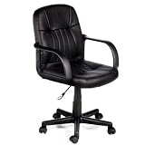 Mid Back Leather Office Chair ILA093