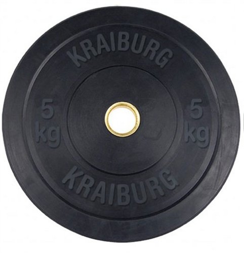 Kraiburg 5 Kilo Solid Rubber Bumper Plate