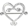 Crystalline Serpent Heart Nipple Shield