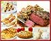 Gourmet Food : All American Dinner for 4