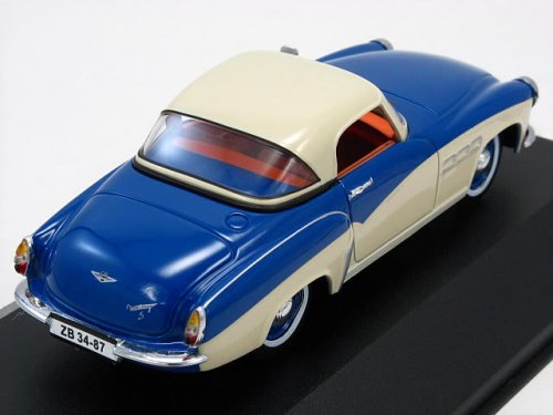 1/43 ワルトブルク 313 スポーツ 57 東ドイツ ブルー/クリーム (IST023)