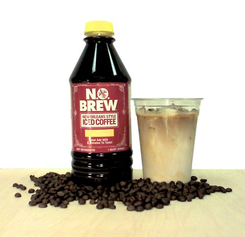 N.O. Brew - French Vanilla - 34.5 oz. New Orleans Style Fresh Cold-Dripped Iced Coffee