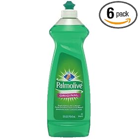Palmolive Density Dish Liquid, Original Regular, 16 Ounce (Pack of 6)