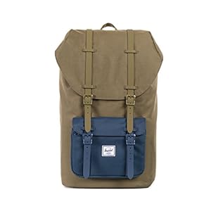Herschel Supply Co. Little America Rubber, Army/Navy, One Size