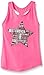 Dream Star Girls' Screen Tank with Elastic At Back