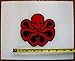 Captain America Hydra HQ 2 Color Light Red on Black Vinyl Decal! 4.5