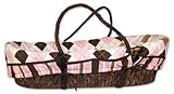 Trend Lab Moses Basket Set, Prep School Pink