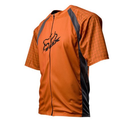 Fox Live Wire Full-Zip Bike Jersey - Short-Sleeve - Men's