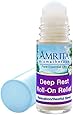 Amrita Aromatherapy: Deep Rest Roll-On Relief (Natural Sleep Aid) with Essential Oils of Red Mandarin, Lavender Extra, Sweet Marjoram & Mandarine Petitgrain in a Certified Organic Lotion Base (30ml)